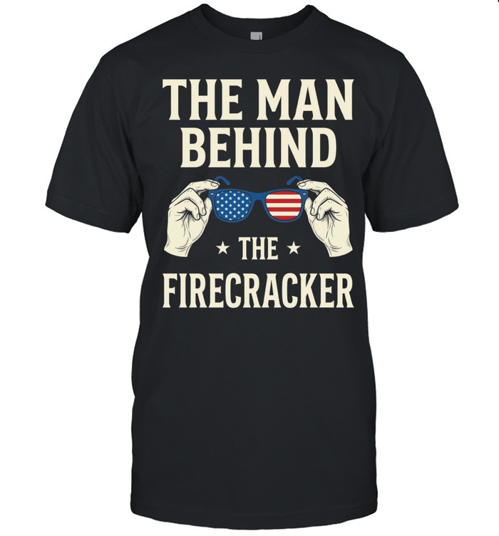 The man behind the firecracker retro Unisex T-Shirt