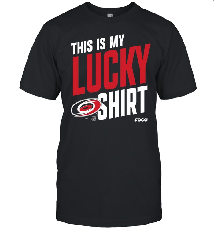This is my lucky shirt Carolina Hurricanes team fan apparel andise Unisex T-Shirt