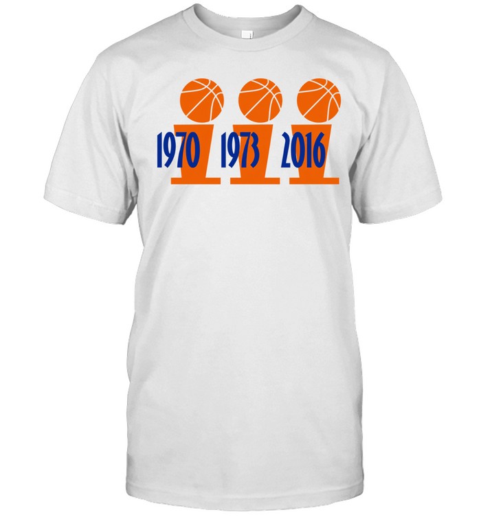Three Championship Trophies 1970 1973 Finals 2026 Unisex T-Shirt