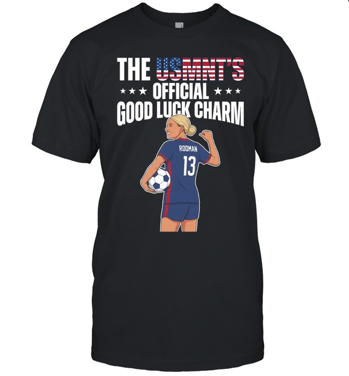 Trinity Rodman USMNT Good Luck Charm Unisex T-Shirt