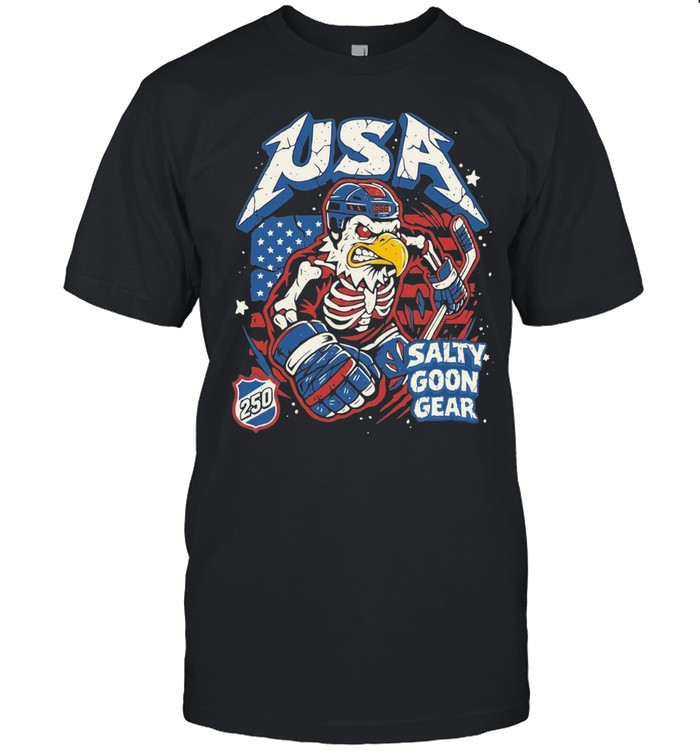 USA skeleton eagle 250 salty goon gear Unisex T-Shirt