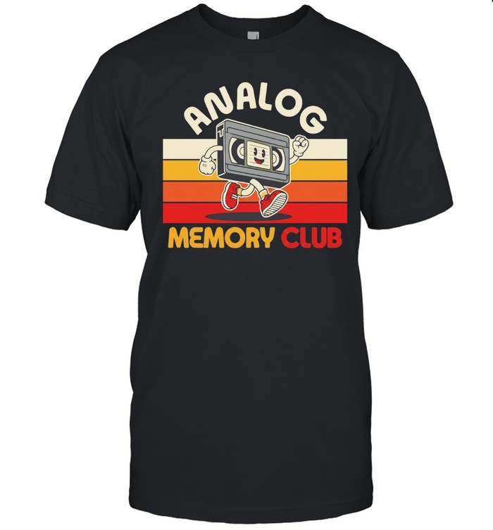 VHS tape running analog memory club Unisex T-Shirt