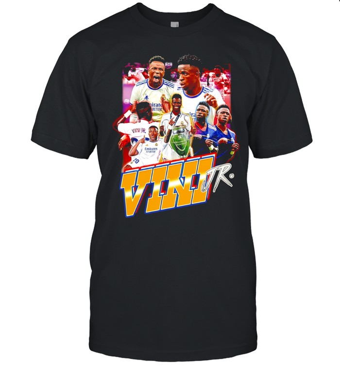 Vini Jr Real Madrid Collage Vinicius Junior graphic Unisex T-Shirt