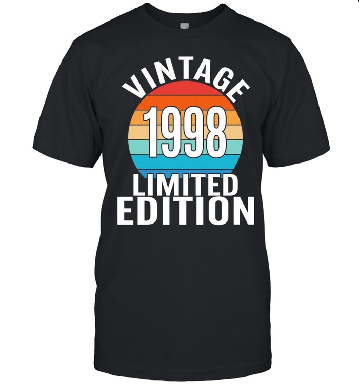 Vintage 1998 limited edition birthday Unisex T-Shirt