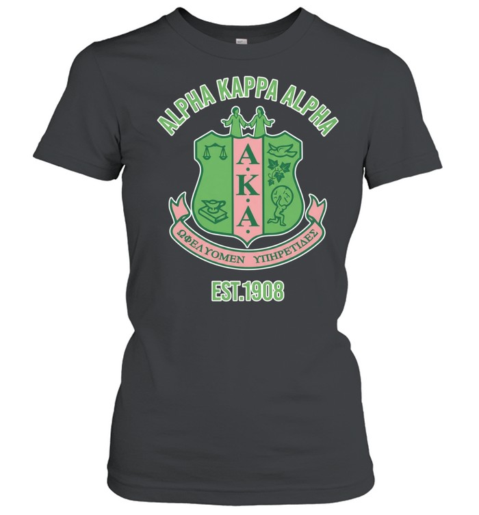 Washington Commanders x Alpha Kappa Alpha logo Women T-Shirt