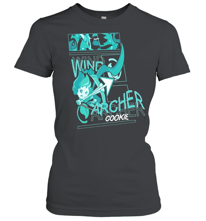 Wind Archer Cookie Run Kingdom Character Anime Video Game Women T-Shirt