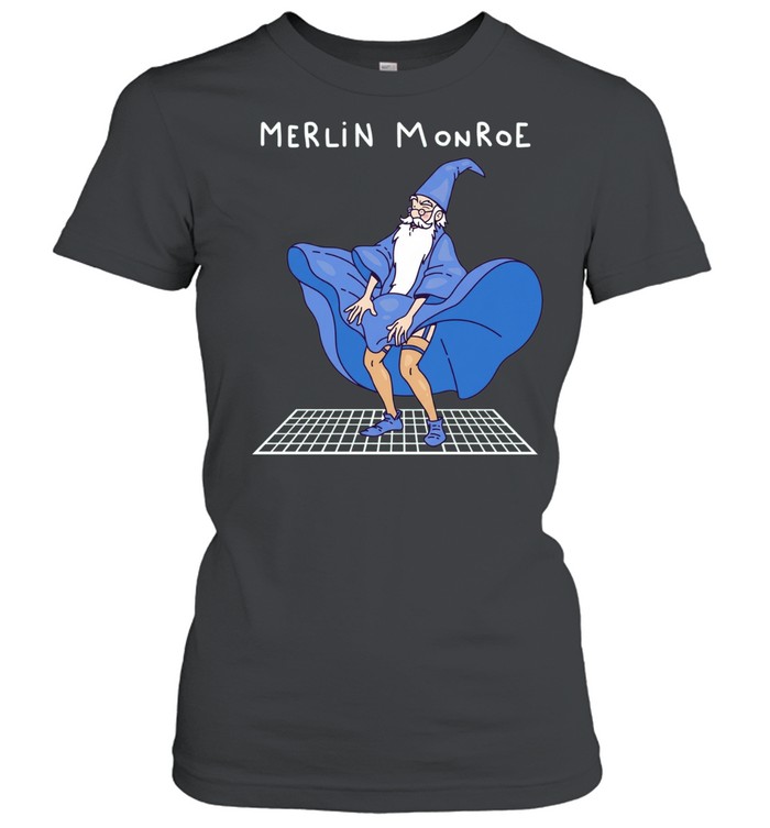 Witch x Merlin Monroe funny Women T-Shirt