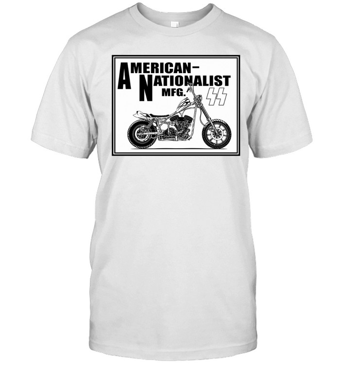 American Nationalist Mfg Biker Motorcycle Unisex T-Shirt