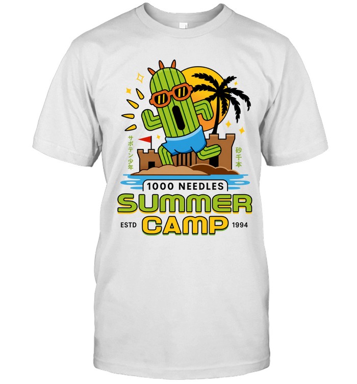 Cactuar Summer Camp 1000 Needles Vintage Unisex T-Shirt