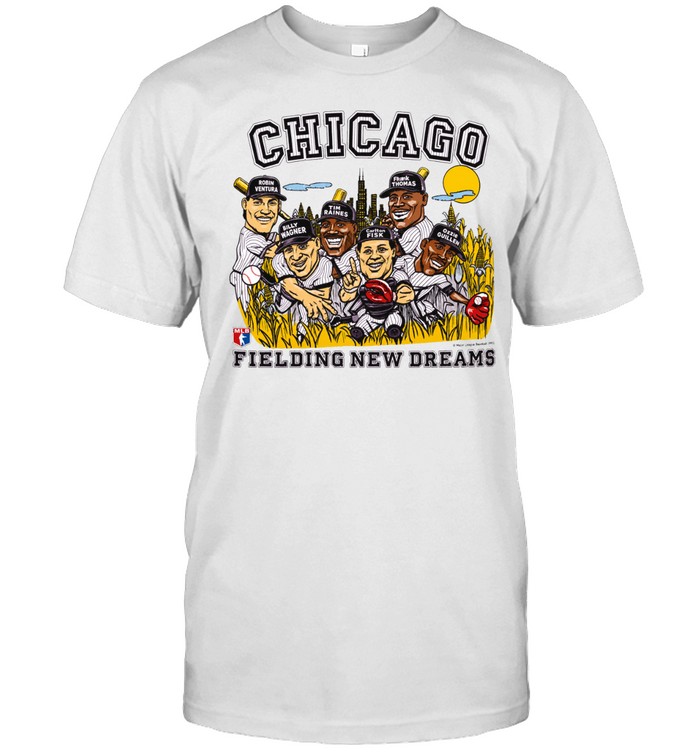 Chicago White Sox 1993 Fielding New Dreams Caricature Unisex T-Shirt