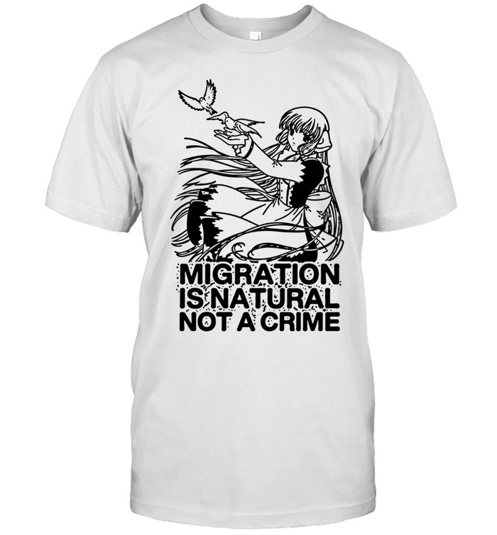 Chii migration is natural not a crime Unisex T-Shirt