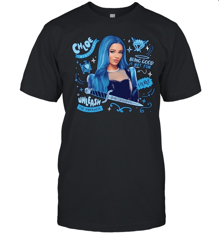 Chloe Wonderland Descendants The Rise of Red Chloe Unleash the Darkness Fierce Unisex T-Shirt