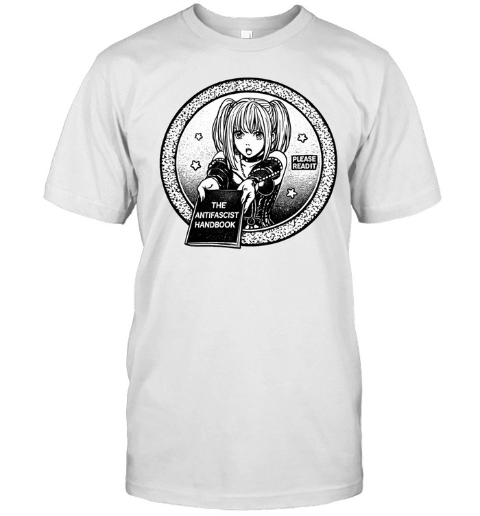 Deathnote please read it the antifascist handbook Unisex T-Shirt