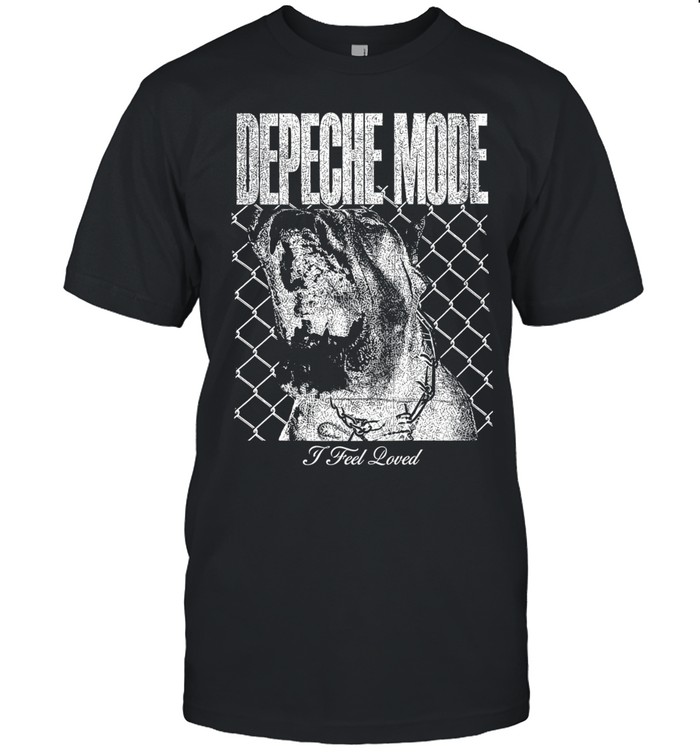 Depeche Mode I Feel Loved Dog Chain Link Fence Unisex T-Shirt