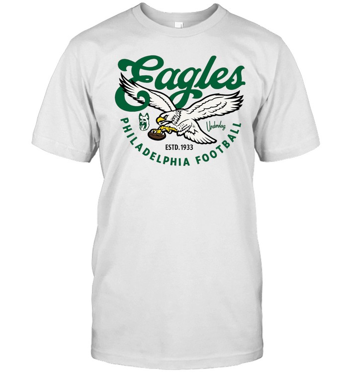 Eagles Philadelphia Football Estd 1933 Underdog Vintage Sports Unisex T-Shirt