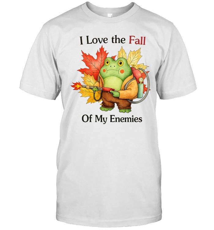 Frog I love the fall of my enemies Unisex T-Shirt