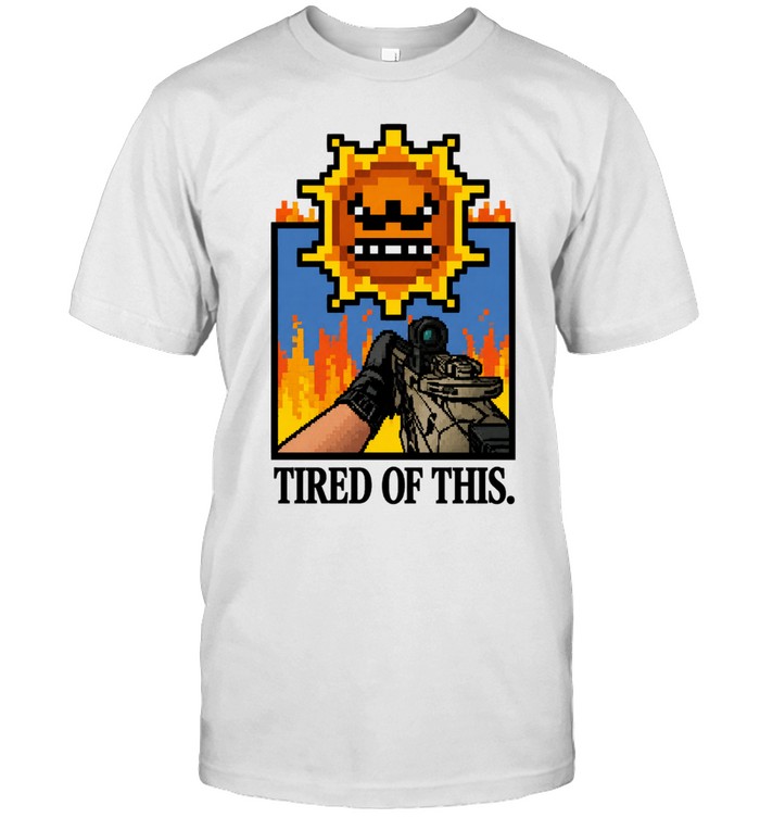 I hate summer tired of this Unisex T-Shirt