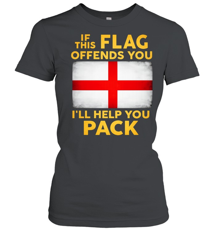 If this flag offends you I’ll help you pack Women T-Shirt