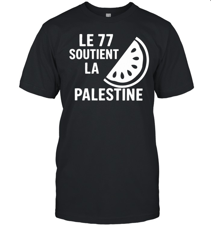 Le 77 soutient la Palestine Unisex T-Shirt