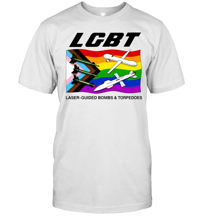 LGBT laser guided bombs and torpedoes flag Unisex T-Shirt