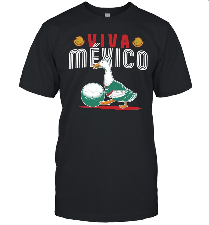 Mexico Soccer Duck VIVA MEXICO World Cup 2026 mascot Unisex T-Shirt