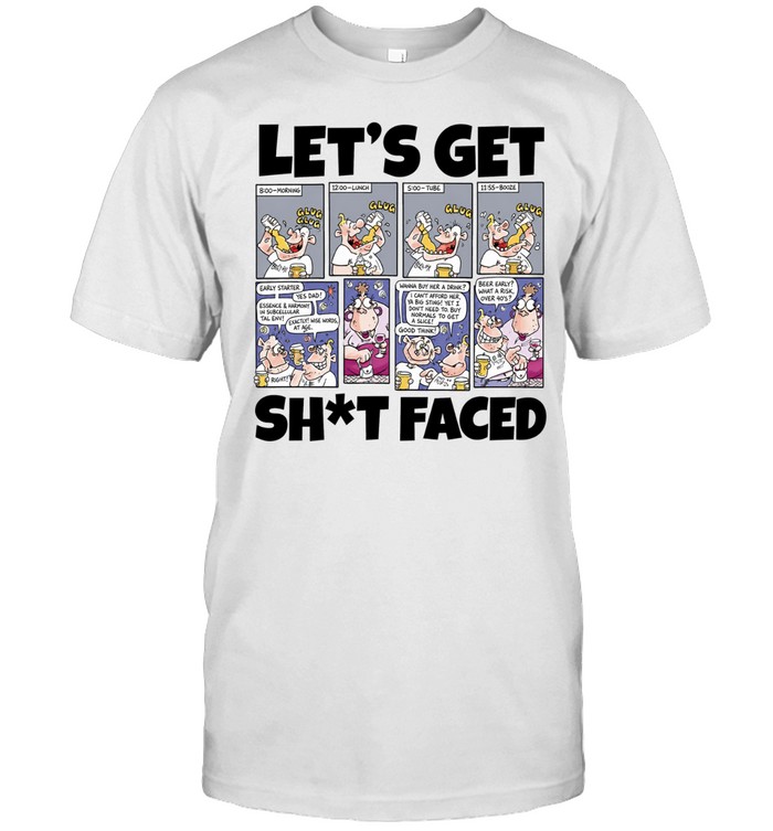 Military drinking let’s get shit faced Unisex T-Shirt