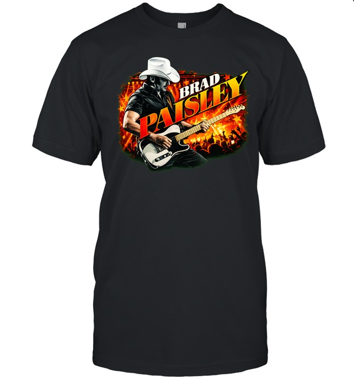 Paisley Concert Guitarist country music Unisex T-Shirt