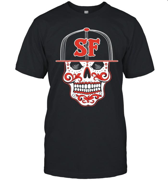 Sf Sugar Skull San Francisco Hat Unisex T-Shirt