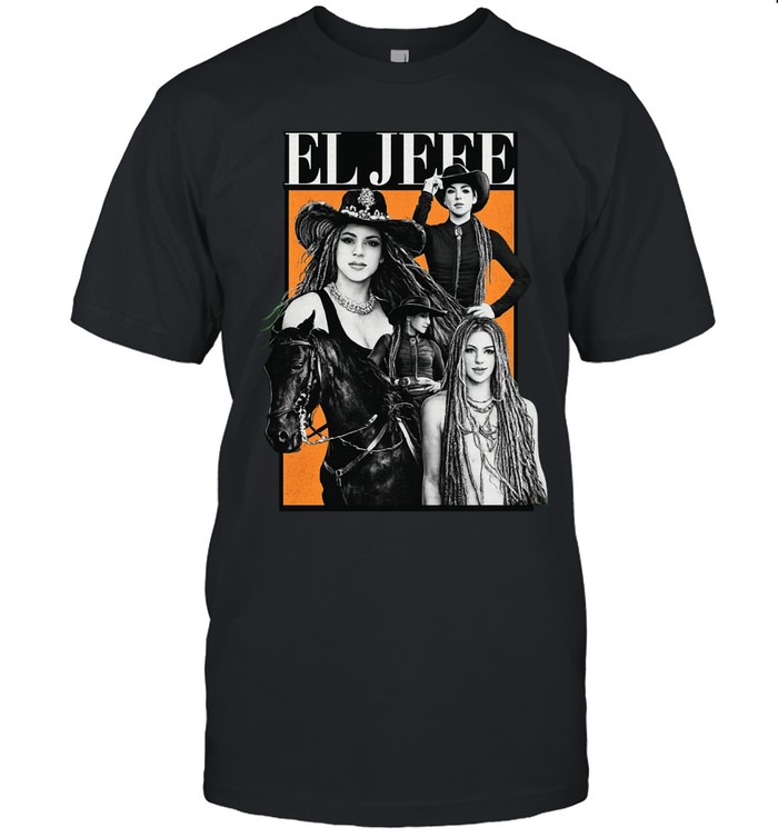 Shakira El Jefe Bootleg Collage Latin Pop Unisex T-Shirt