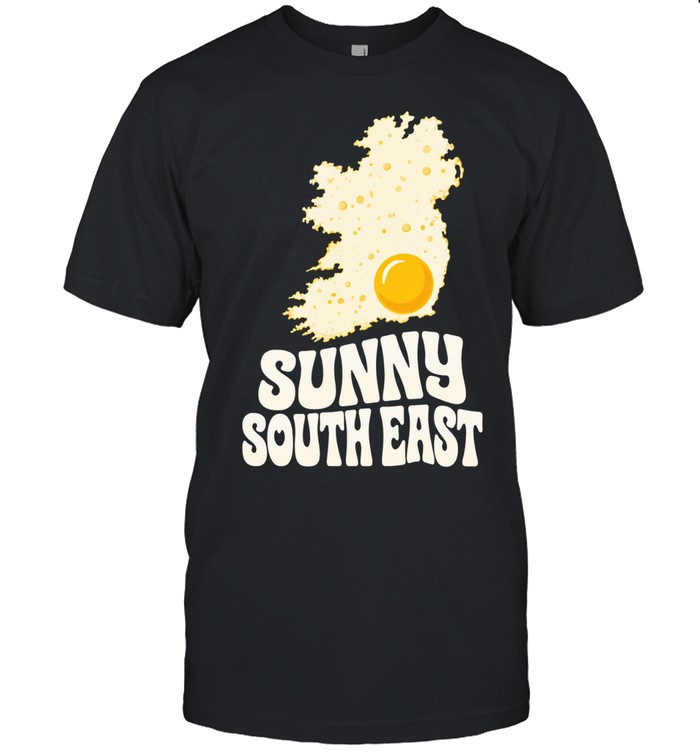 Sunny South East Ireland Fried Egg Map Unisex T-Shirt