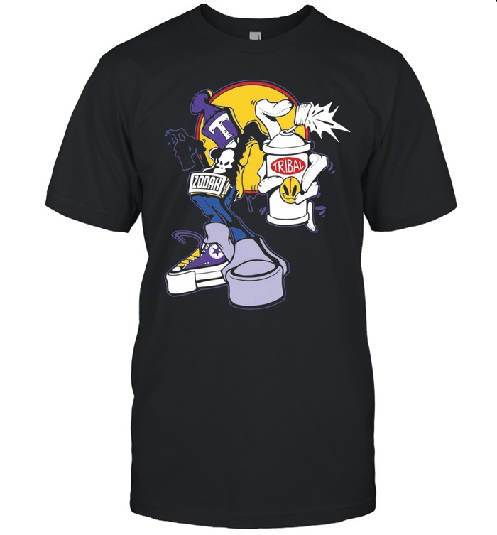 Tribal Zodak Graffiti Artist Streetwear Graphic Unisex T-Shirt