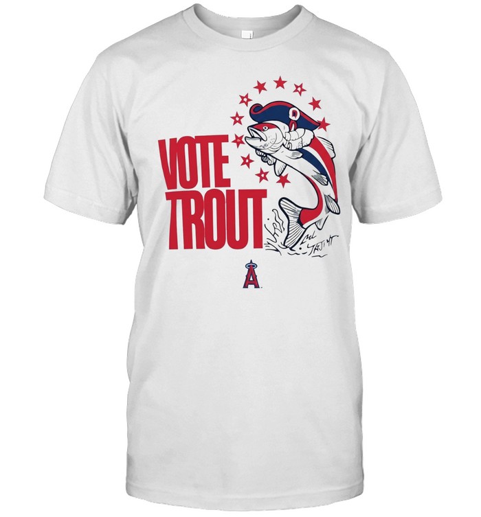 Trout Signature Vote for Mike Trout Angels Unisex T-Shirt