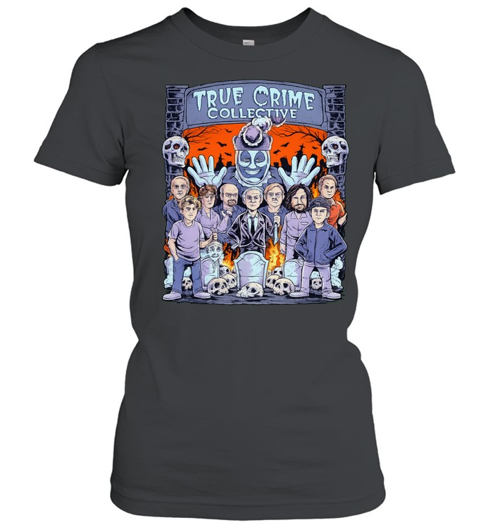 True Crime Collective Serial Killer Collage Women T-Shirt
