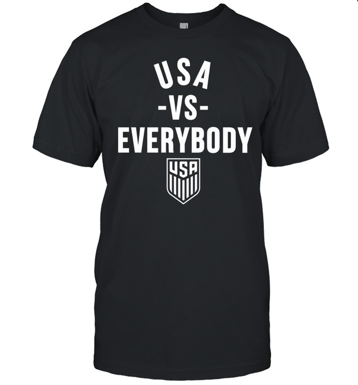 USA vs Everybody Soccer Team Logo USMNT Unisex T-Shirt